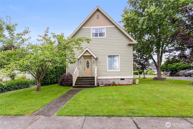 302 S Washington, Everson, WA 98247 - view of front of house with crawl space and a front yard