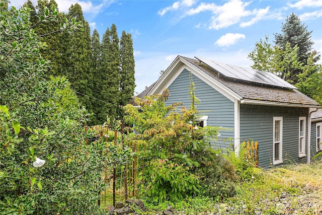 1814 Wilson Ave, Bellingham, WA 98225 - view of property exterior with solar panels