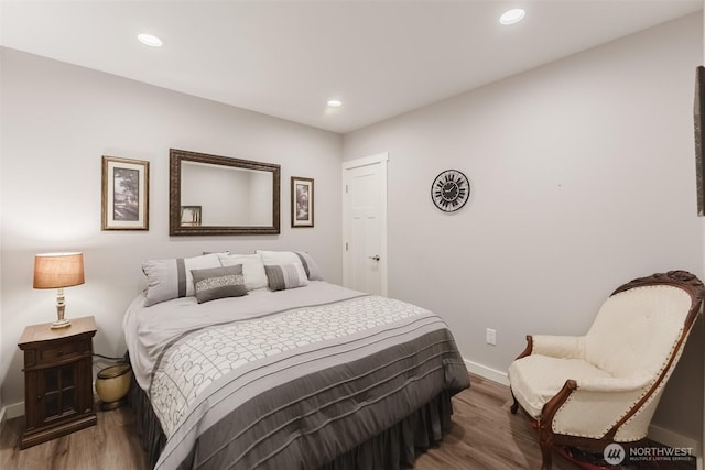 3148 Mountain View Rd, Ferndale, WA 98248 - bedroom with wood finished floors and recessed lighting