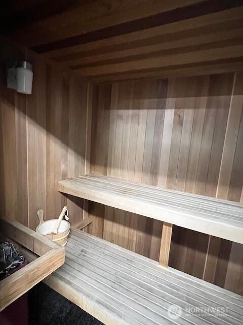 4540 8th Ave NE Unit 903, Seattle, WA 98105 - sauna / steam room with wooden walls