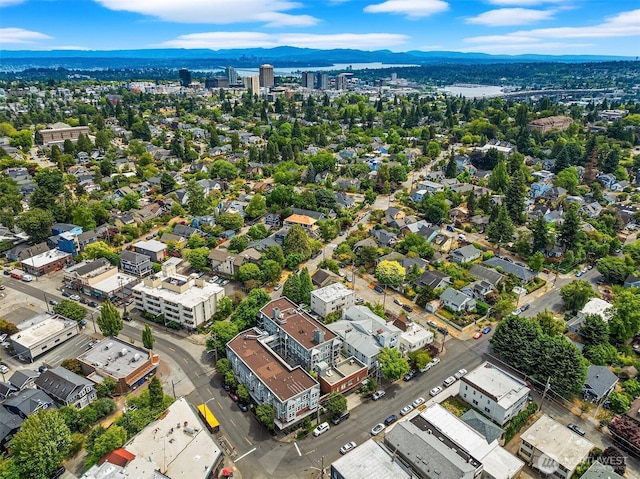 2101 N 55th St Unit 312, Seattle, WA 98103 - bird's eye view of a mountainous background