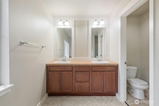 1353 32nd Pl NE, Auburn, WA 98002 - bathroom with double vanity and toilet