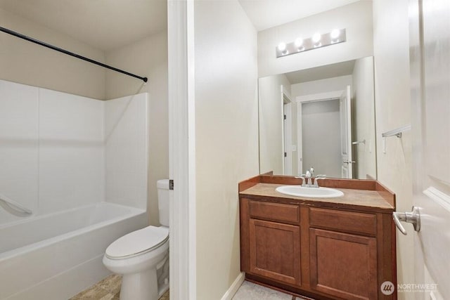 1353 32nd Pl NE, Auburn, WA 98002 - full bathroom with vanity and washtub / shower combination