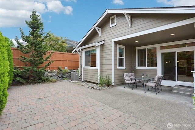 4826 Bend Dr NE, Lacey, WA 98516 - view of patio / terrace featuring outdoor dining space