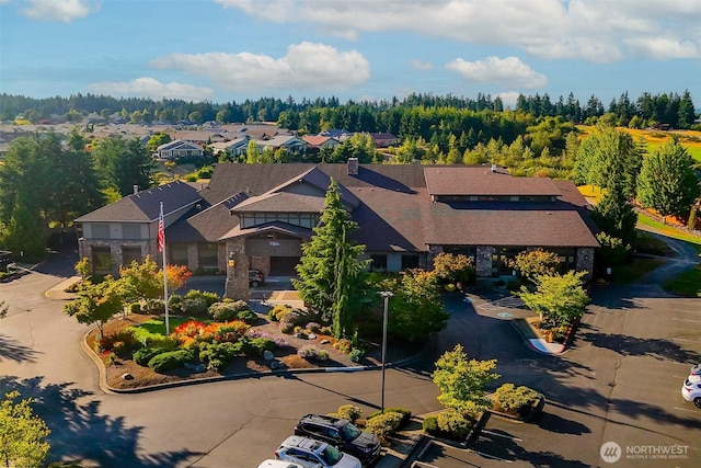 4826 Bend Dr NE, Lacey, WA 98516 - aerial perspective of suburban area