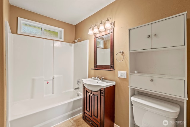 2132 Washington Way, Longview, WA 98632 - bathroom featuring vanity and shower / tub combination