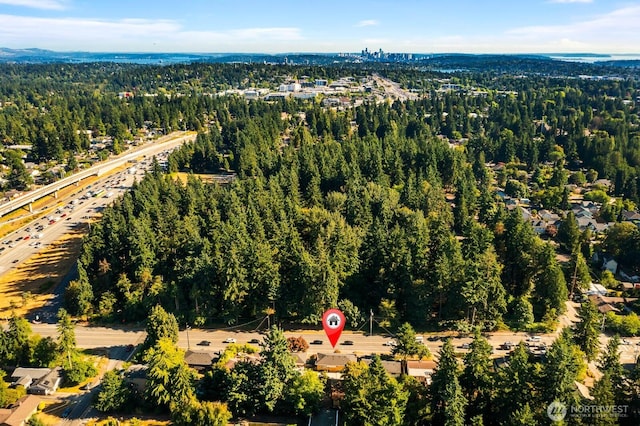 132 NE 130th St, Seattle, WA 98125 - view of property location featuring a forest