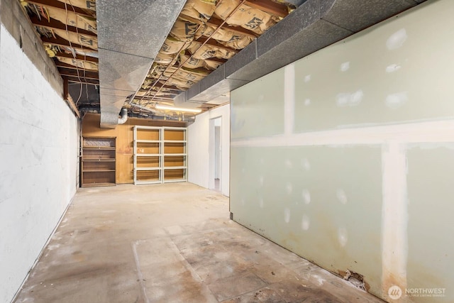 132 NE 130th St, Seattle, WA 98125 - view of unfinished basement