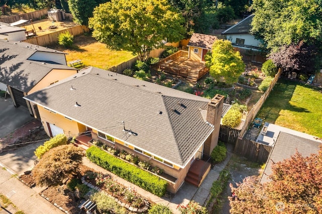 132 NE 130th St, Seattle, WA 98125 - aerial view of property and surrounding area