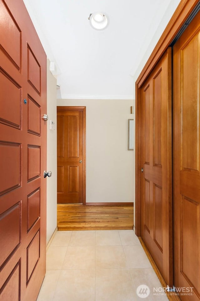 132 NE 130th St, Seattle, WA 98125 - hall with light tile patterned floors and baseboards