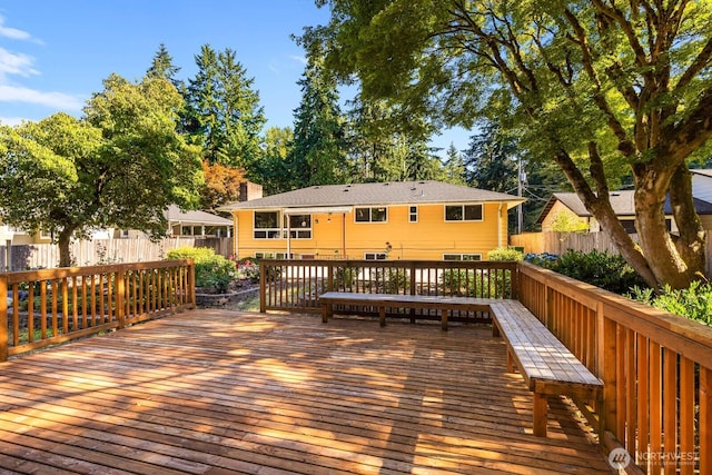 132 NE 130th St, Seattle, WA 98125 - view of deck