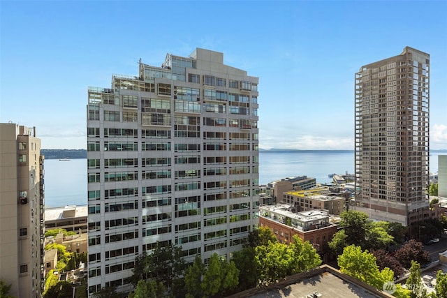 2033 2nd Ave Unit 1111, Seattle, WA 98121 - view of property with a water view and a view of city