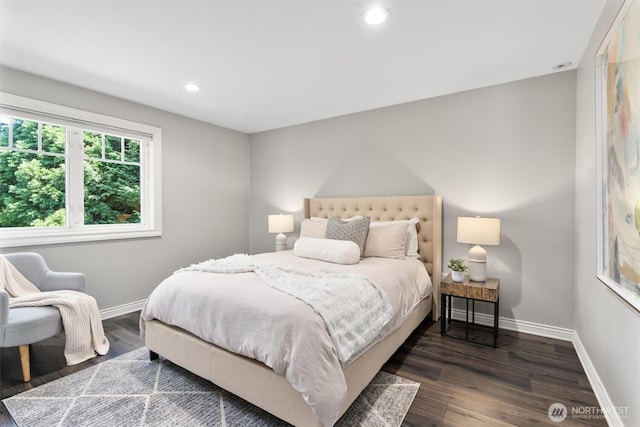 1416 2nd St, Kirkland, WA 98033 - bedroom featuring recessed lighting and dark wood finished floors