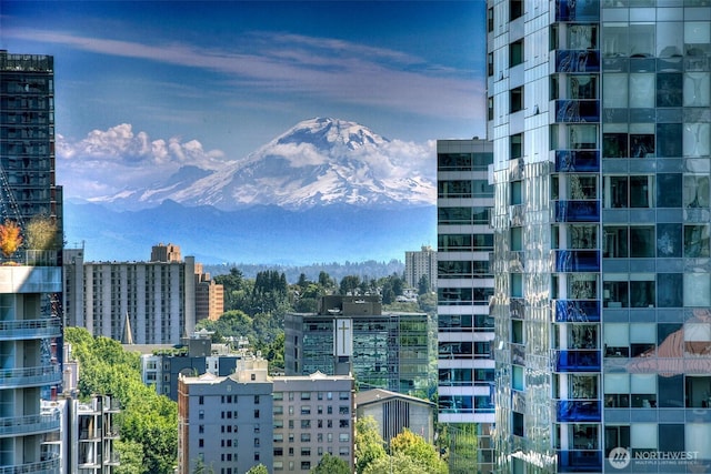 819 Virginia St Unit 1606, Seattle, WA 98101 - view of city featuring a mountainous background