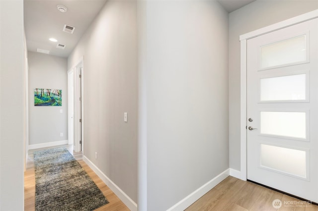 4490 Albatross St, Port Townsend, WA 98368 - hall with light wood-style flooring