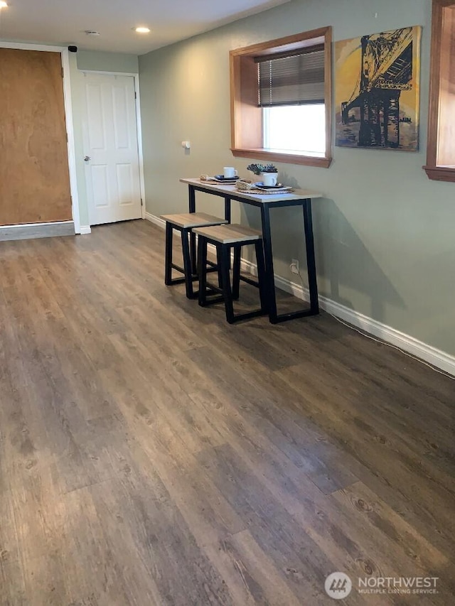 5910 21st Ave SW, Seattle, WA 98106 - dining area with recessed lighting and wood finished floors