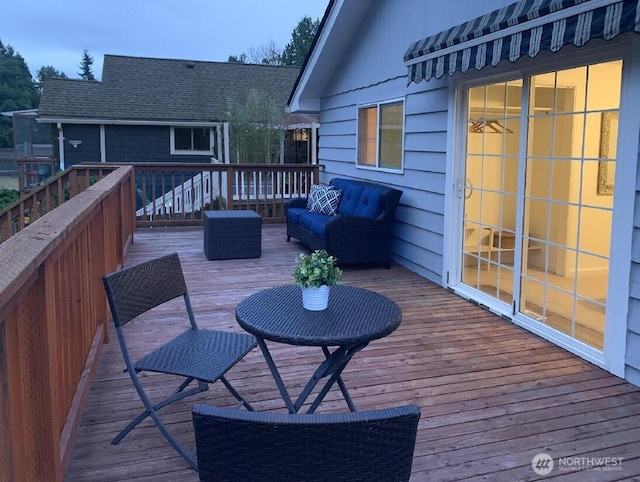 5910 21st Ave SW, Seattle, WA 98106 - view of wooden terrace