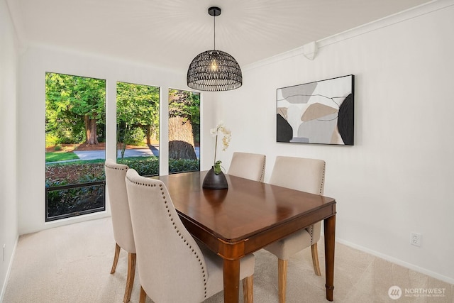23350 SE 22nd St, Sammamish, WA 98075 - dining room with carpet flooring and baseboards