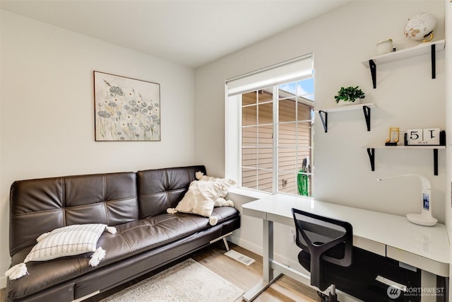 36318 30th Ave S, Federal Way, WA 98003 - office with wood finished floors and baseboards