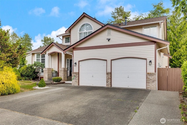 36318 30th Ave S, Federal Way, WA 98003 - view of front of property featuring asphalt driveway and a garage
