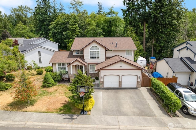 36318 30th Ave S, Federal Way, WA 98003 - traditional home with a garage and concrete driveway