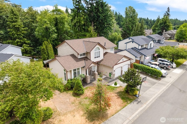 36318 30th Ave S, Federal Way, WA 98003 - aerial perspective of suburban area