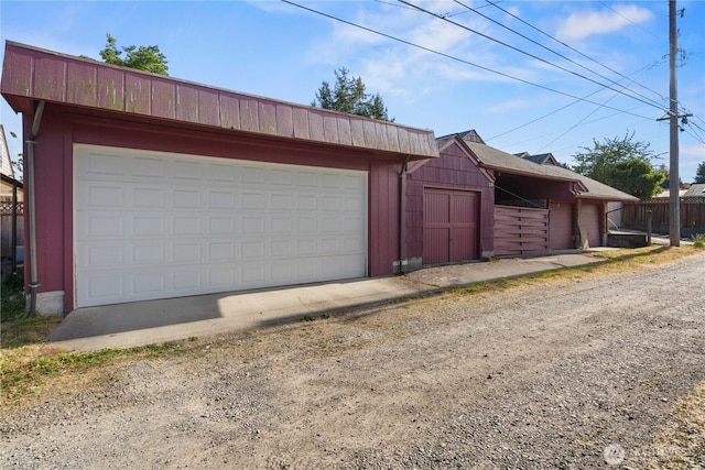 235 S 59th St, Tacoma, WA 98408 - view of detached garage