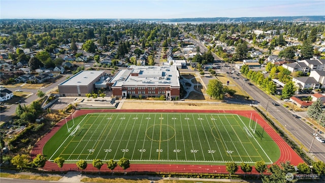 235 S 59th St, Tacoma, WA 98408 - drone / aerial view
