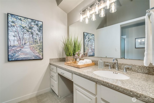 22526 53rd Ave SE, Bothell, WA 98021 - bathroom with vanity and baseboards