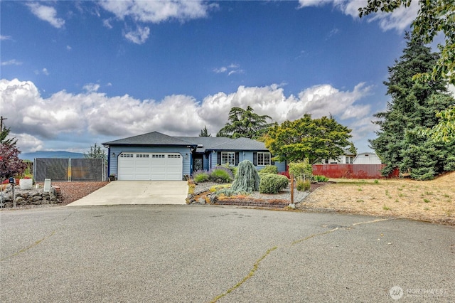 541 Salal Pl, Sequim, WA 98382 - single story home featuring an attached garage and concrete driveway