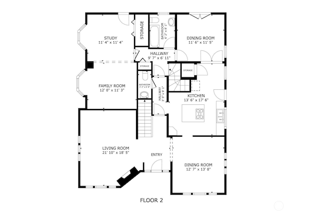 2463 26th Ave E, Seattle, WA 98112 - view of home floor plan