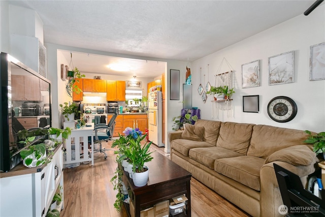 617-619 140th St S, Tacoma, WA 98444 - living room featuring light wood-type flooring