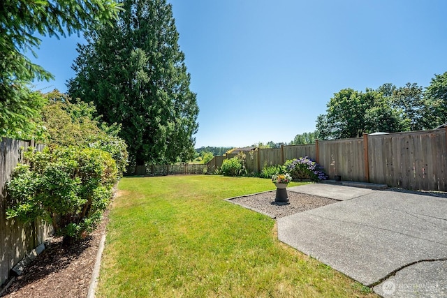 527 Cypress Ave, Snohomish, WA 98290 - fenced backyard featuring a patio area