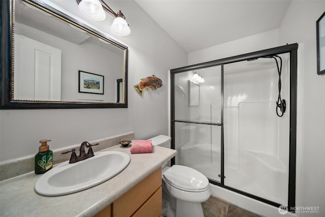 591 Daniels Dr NE, East Wenatchee, WA 98802 - full bath with a stall shower and vanity