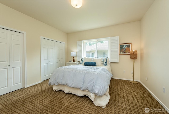 120 Cascadia Loop, Sequim, WA 98382 - carpeted bedroom with multiple closets and baseboards
