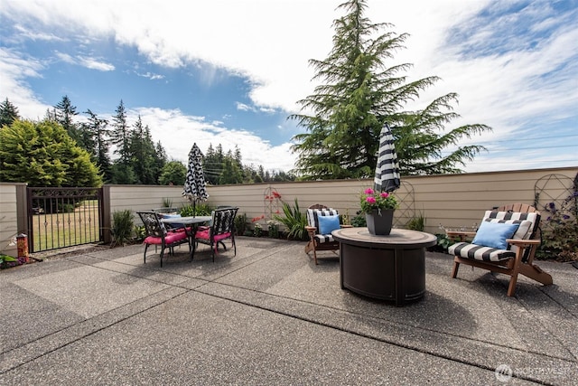 120 Cascadia Loop, Sequim, WA 98382 - view of patio / terrace featuring outdoor dining area