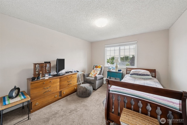 4610 N Defiance St, Tacoma, WA 98407 - bedroom with carpet and a textured ceiling