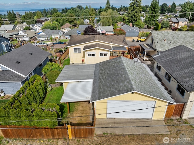 4610 N Defiance St, Tacoma, WA 98407 - aerial perspective of suburban area