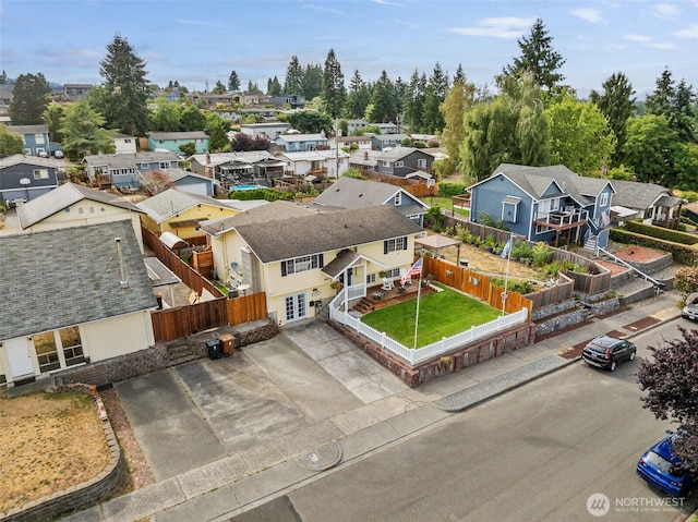 4610 N Defiance St, Tacoma, WA 98407 - aerial perspective of suburban area