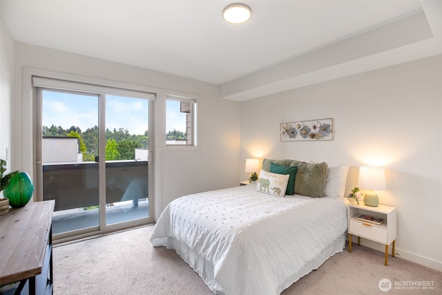 140 26th Ave E, Seattle, WA 98112 - bedroom with carpet flooring and access to outside
