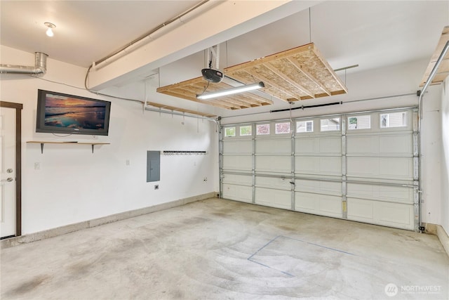 16128 120th Ave NE, Bothell, WA 98011 - garage with a garage door opener and electric panel