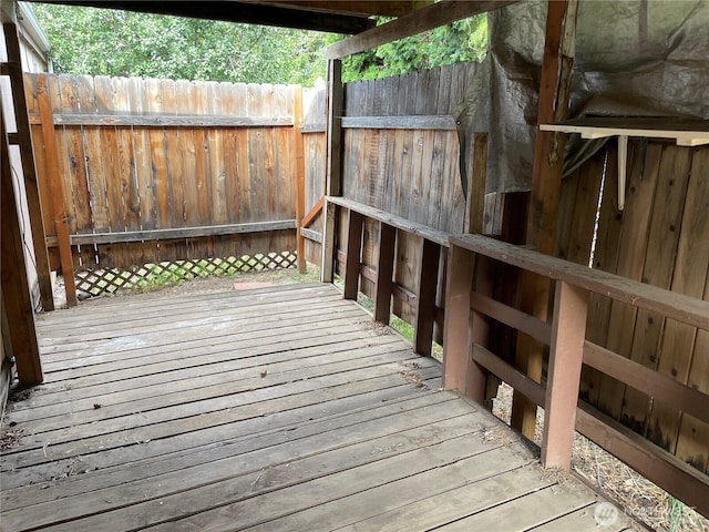 1201 S 2nd St, Dayton, WA 99328 - view of wooden terrace