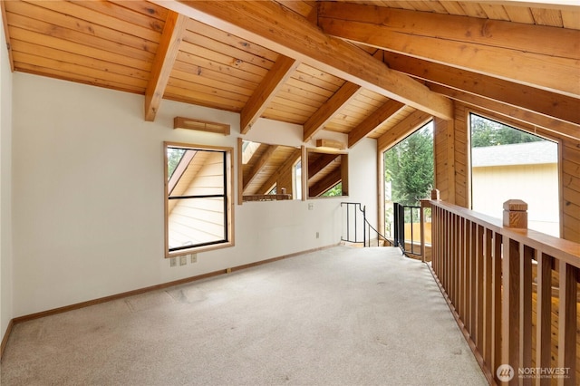 31312 179th Pl SE, Auburn, WA 98092 - bonus room with carpet flooring and wooden ceiling