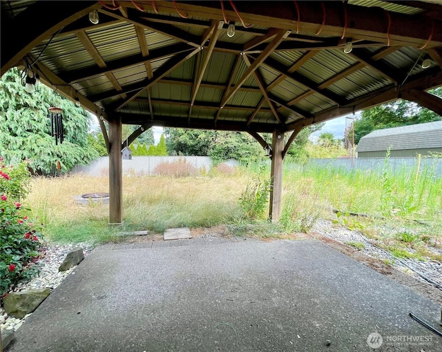 4301 NE 137th Ave, Vancouver, WA 98682 - view of patio / terrace with a gazebo and a carport