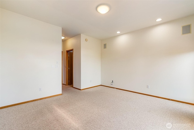 114 Twin Sister Loop, Lynden, WA 98264 - spare room with carpet floors and recessed lighting
