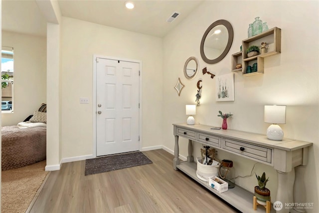 28515 76th Dr NW, Stanwood, WA 98292 - foyer with wood finished floors and recessed lighting