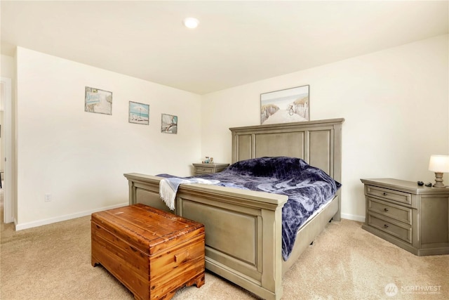 28515 76th Dr NW, Stanwood, WA 98292 - bedroom with light carpet and recessed lighting