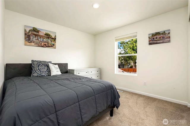 28515 76th Dr NW, Stanwood, WA 98292 - carpeted bedroom with baseboards and recessed lighting