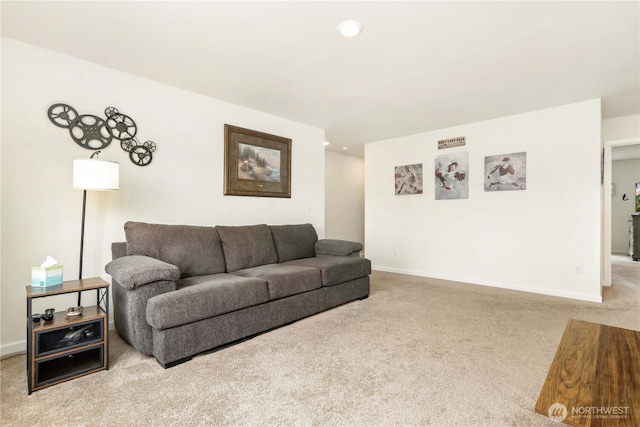 28515 76th Dr NW, Stanwood, WA 98292 - carpeted living area featuring baseboards