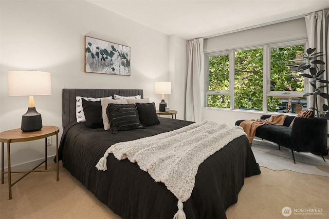 583 Battery St Unit 212N, Seattle, WA 98121 - bedroom with light carpet
